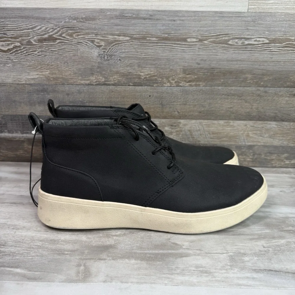IZOD Men's PALMER Chukka Boots Black‎ Casual Shoes Size 10